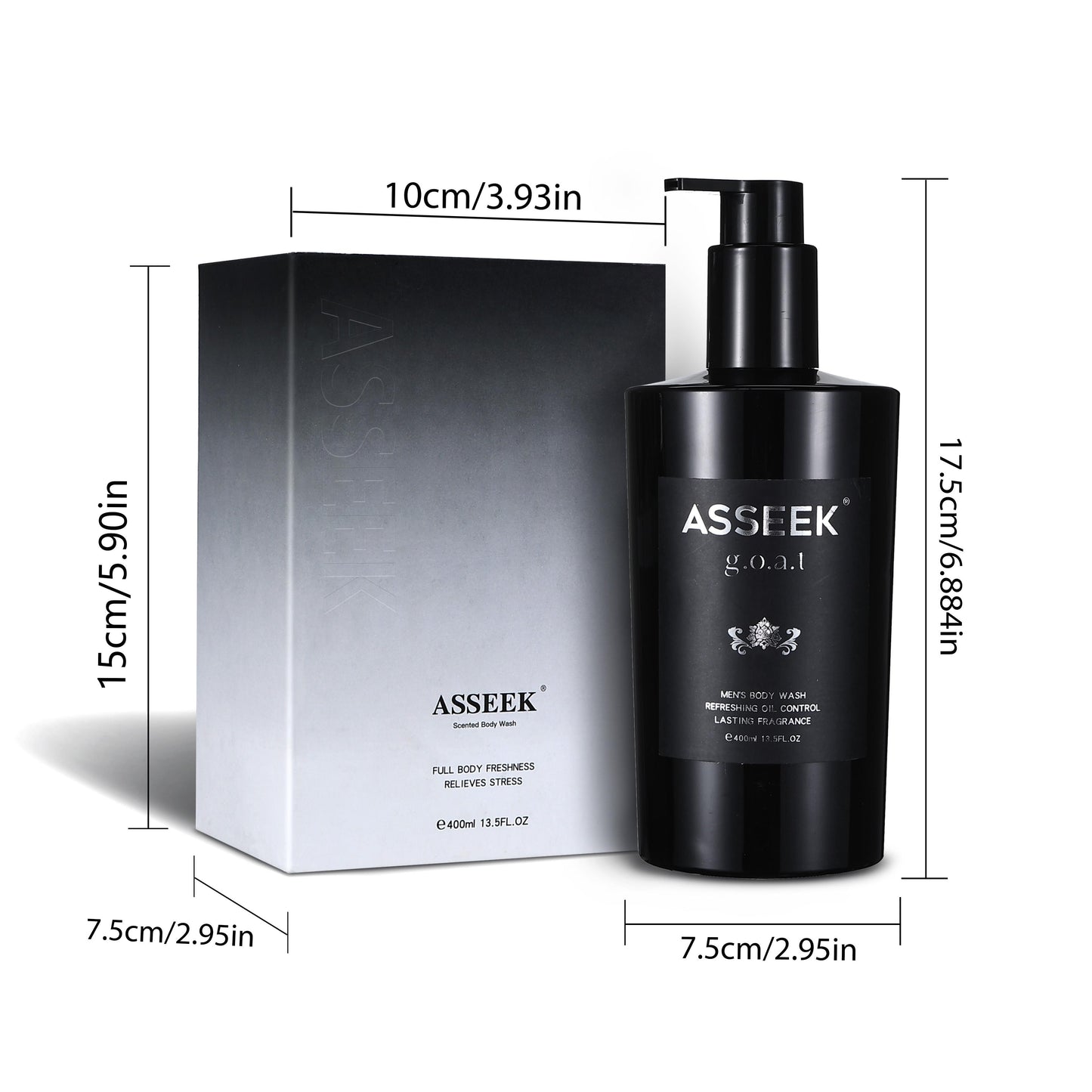 ASSEEK Magnetic Attraction Body Wash for Men