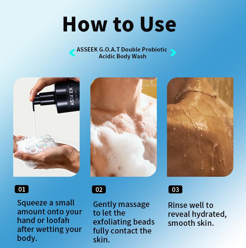 ASSEEK Magnetic Attraction Body Wash for Men