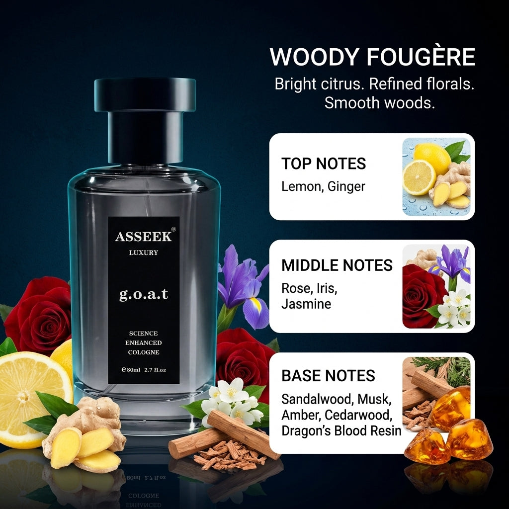 [ASSEEK] Men’s Modern Charm Collection | 2 Full-Size 80ml Colognes + 1 OUD Discovery Mini, Three Distinct Scents for Dates, Parties & Everyday Confidence