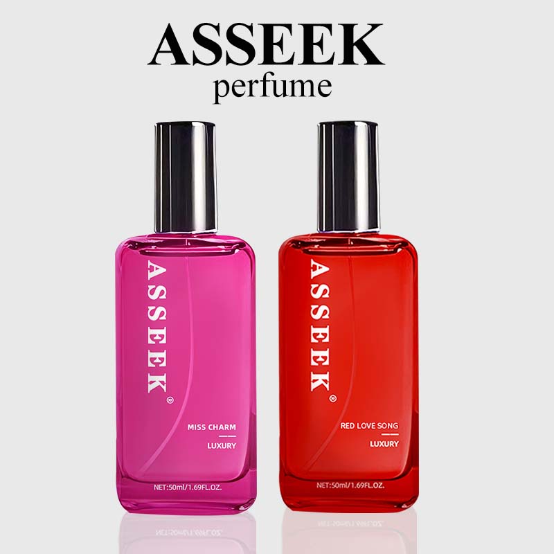 ASSEEK 2pcs perfume for Women  【Red Love Song 50ml】【Miss Charm 50ml)】