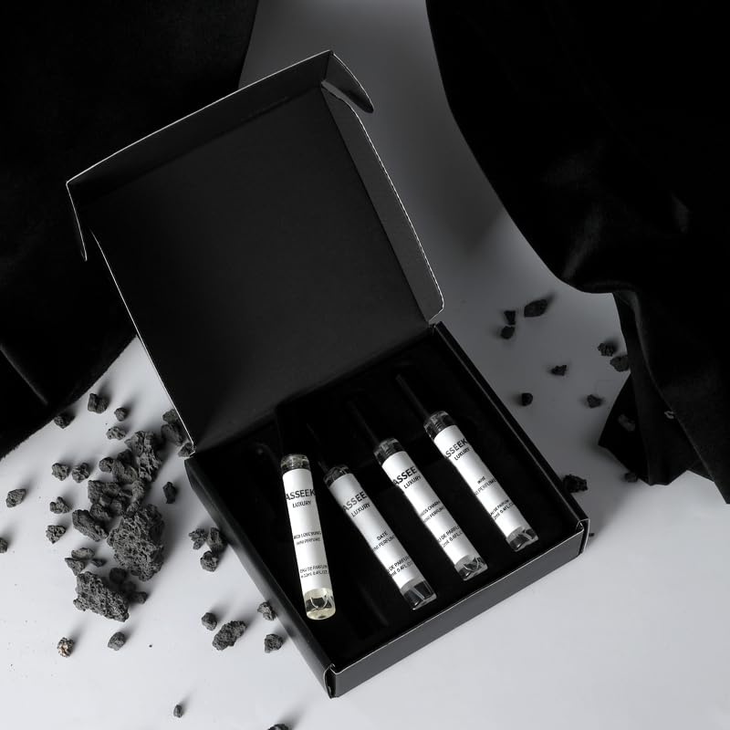ASSEEK LUXURY Women's Perfume Discovery Set: 4x12ml / 0.4oz - Explore Floral & Oriental Eaux de Parfum